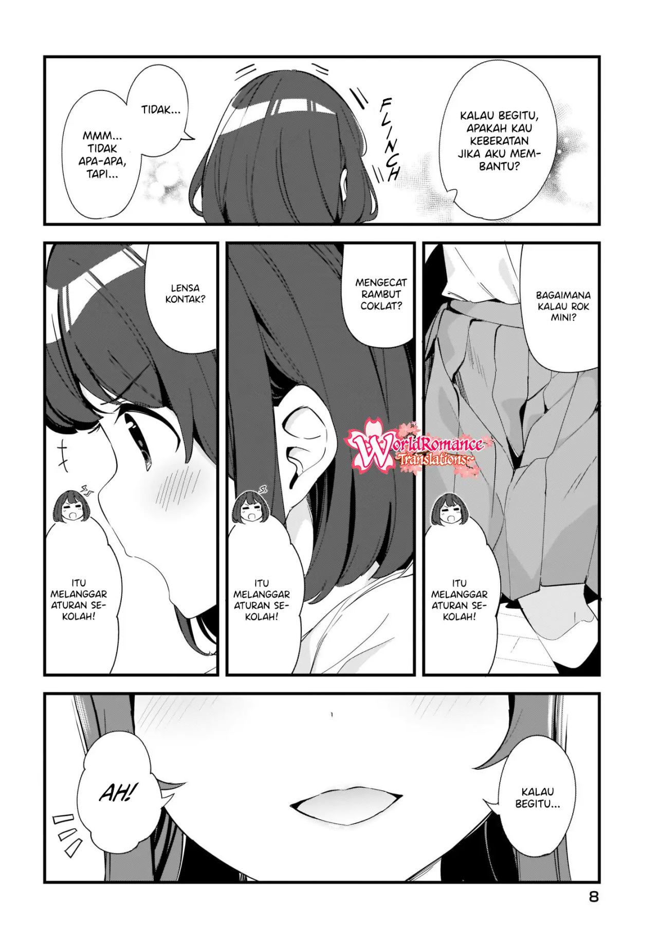 Hayasegawa-kun to Megami na Onee-san Chapter 04 Gambar 5