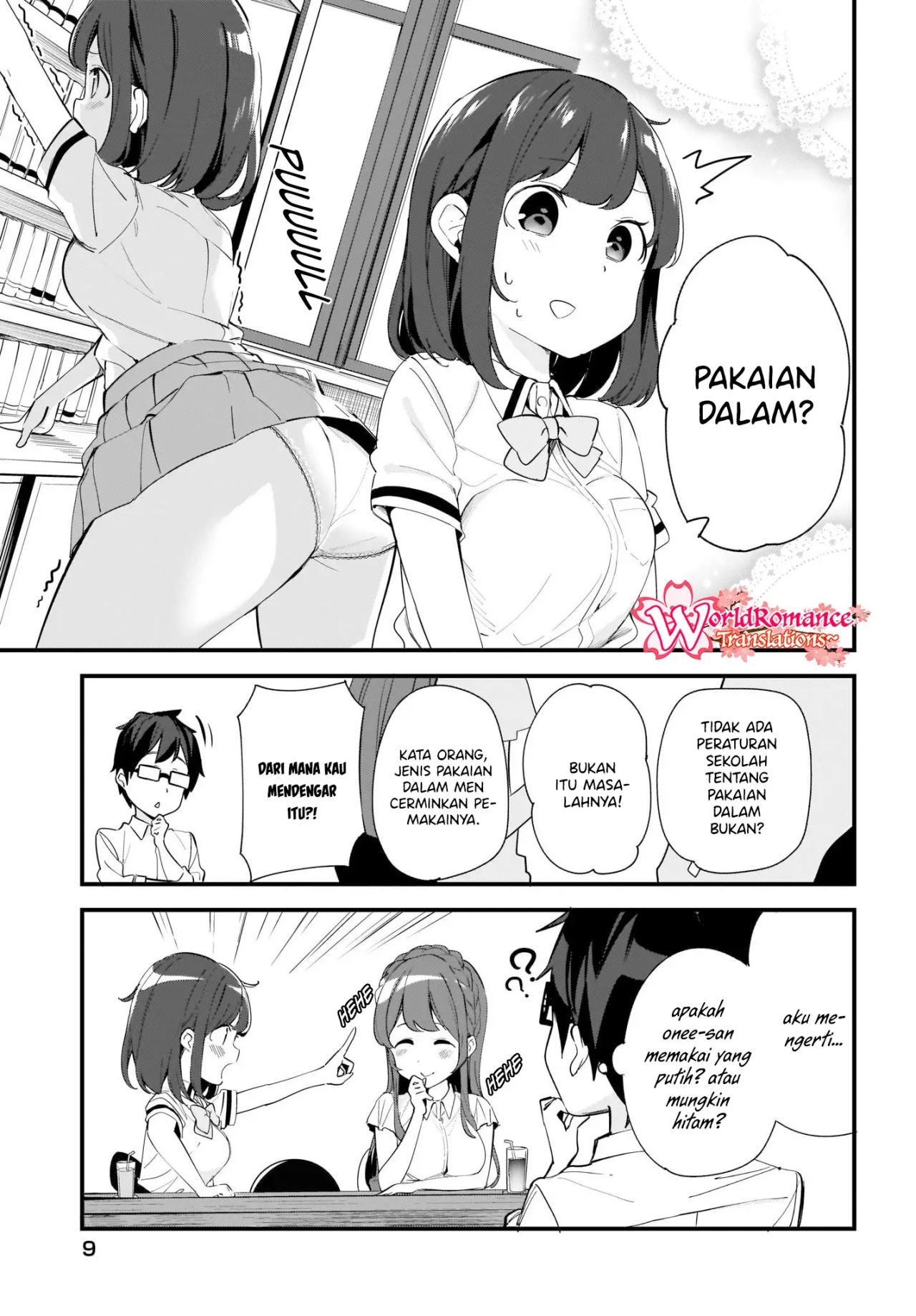 Hayasegawa-kun to Megami na Onee-san Chapter 04 Gambar 6