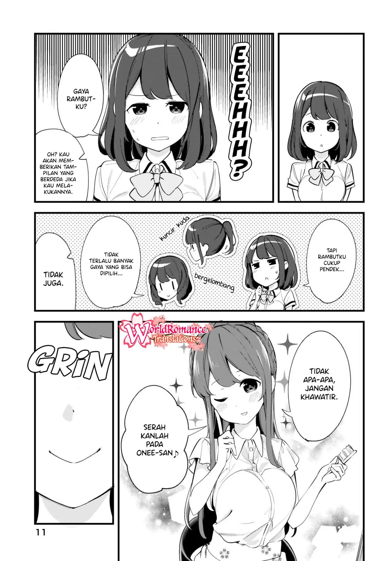 Hayasegawa-kun to Megami na Onee-san Chapter 04 Gambar 8