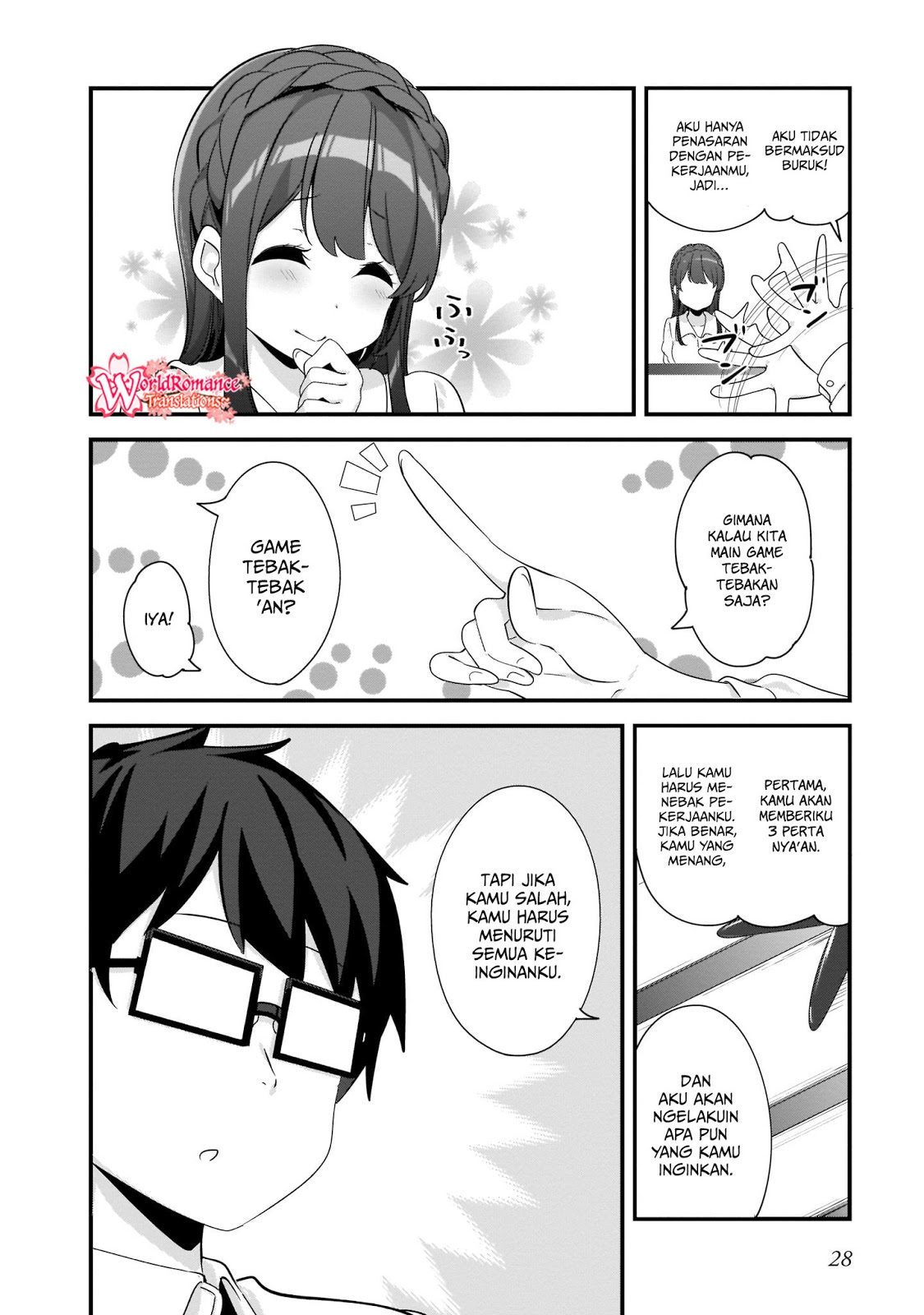 Hayasegawa-kun to Megami na Onee-san Chapter 02 Gambar 11