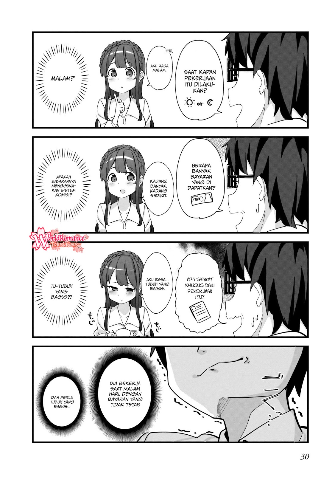 Hayasegawa-kun to Megami na Onee-san Chapter 02 Gambar 13