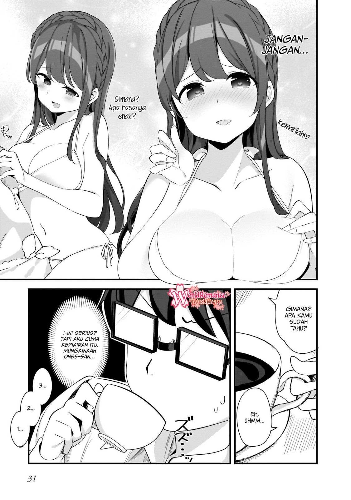 Hayasegawa-kun to Megami na Onee-san Chapter 02 Gambar 14