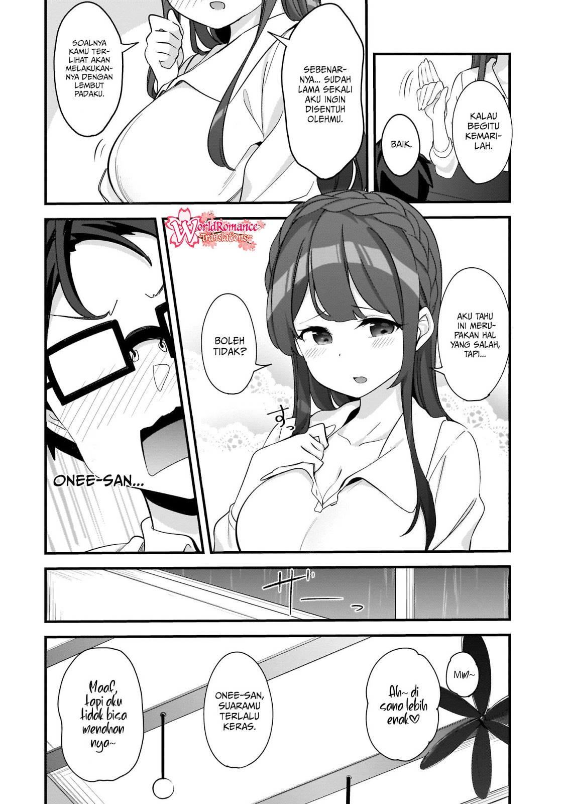 Hayasegawa-kun to Megami na Onee-san Chapter 02 Gambar 16