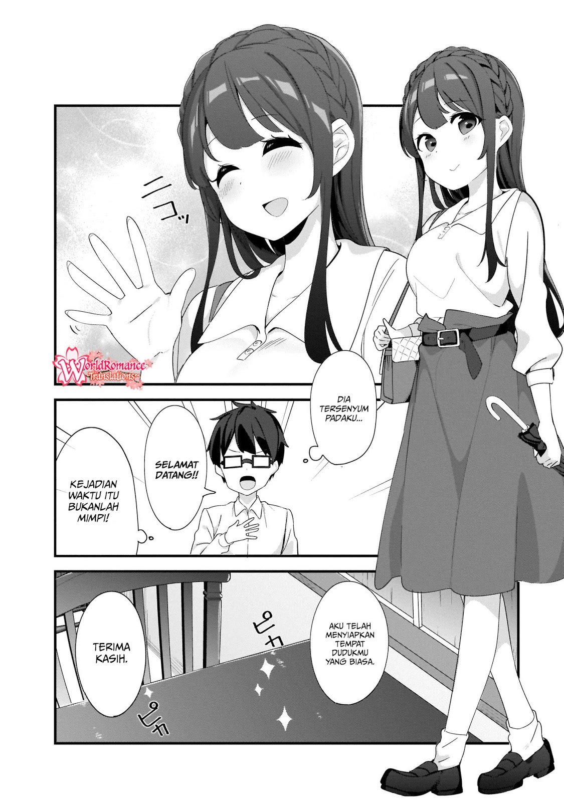 Hayasegawa-kun to Megami na Onee-san Chapter 02 Gambar 4