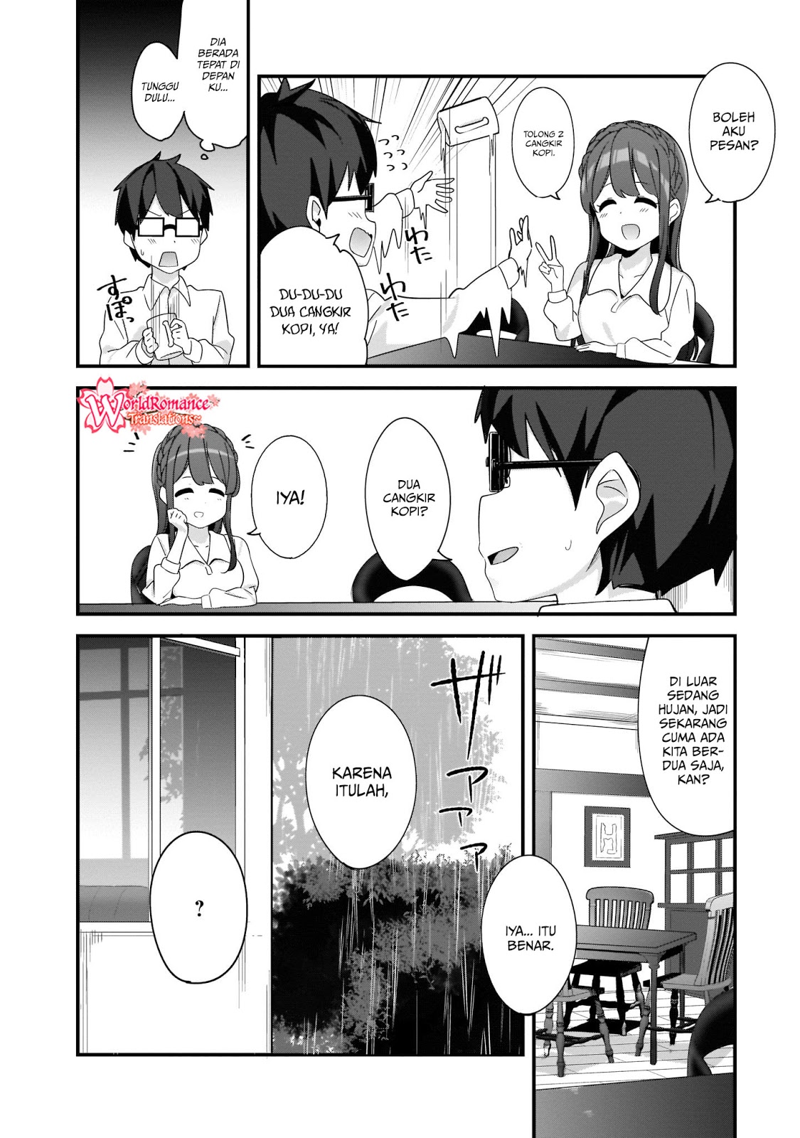 Hayasegawa-kun to Megami na Onee-san Chapter 02 Gambar 7