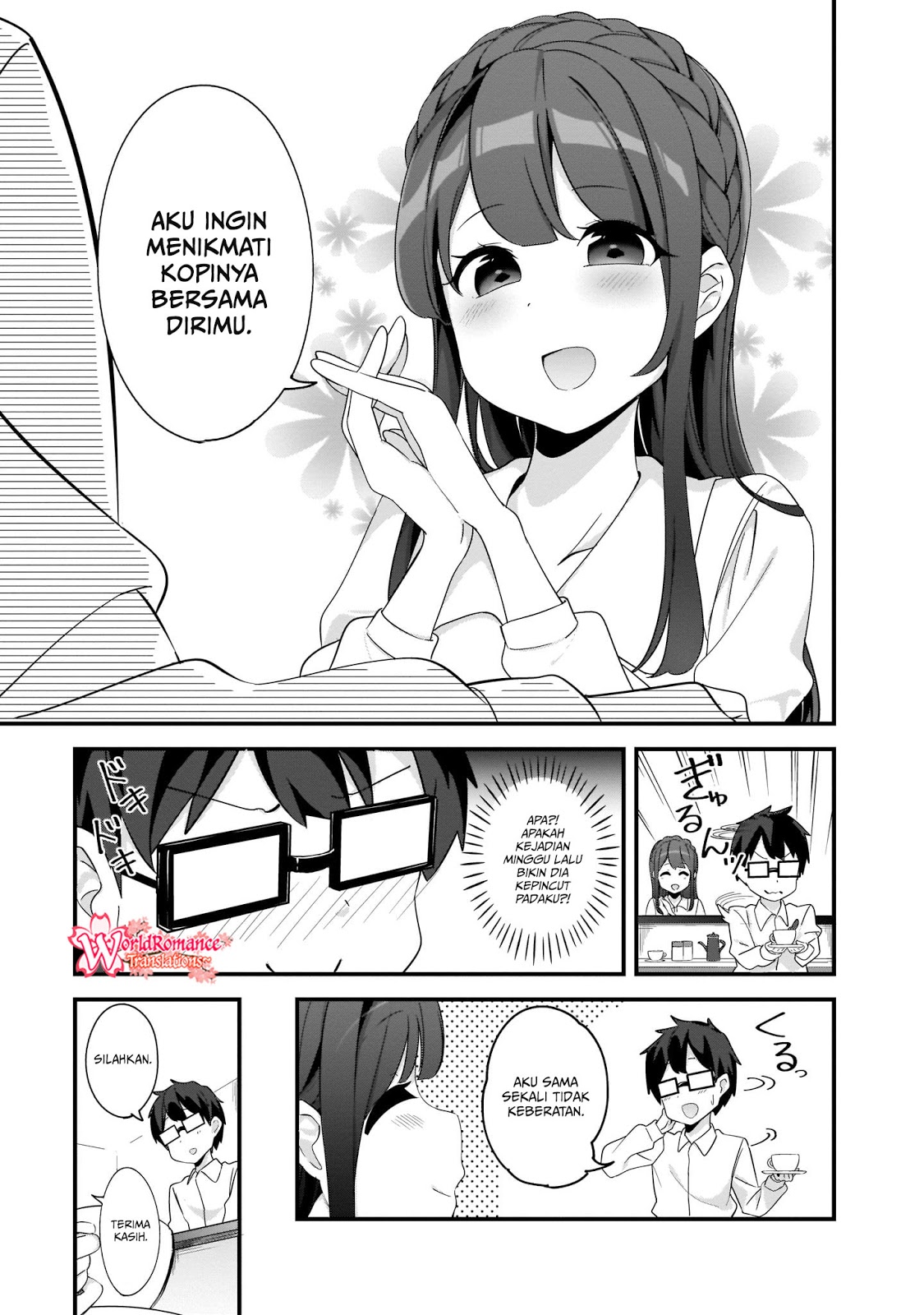 Hayasegawa-kun to Megami na Onee-san Chapter 02 Gambar 8