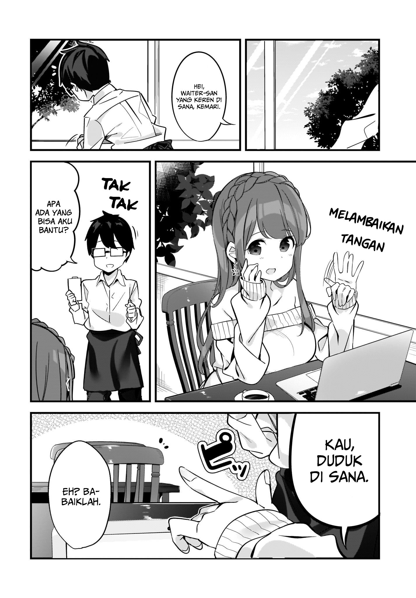 Hayasegawa-kun to Megami na Onee-san Chapter 01 Gambar 13