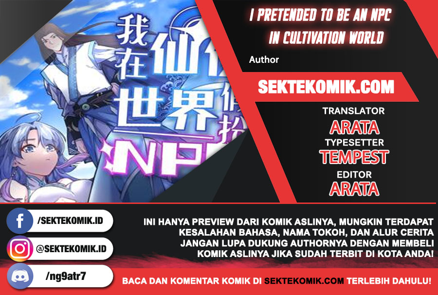 Baca Komik I Pretended To Be An NPC In Cultivation World Chapter 03 Gambar 1