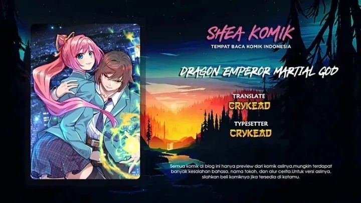 Baca Komik Dragon Emperor Martial God Chapter 25 Gambar 1
