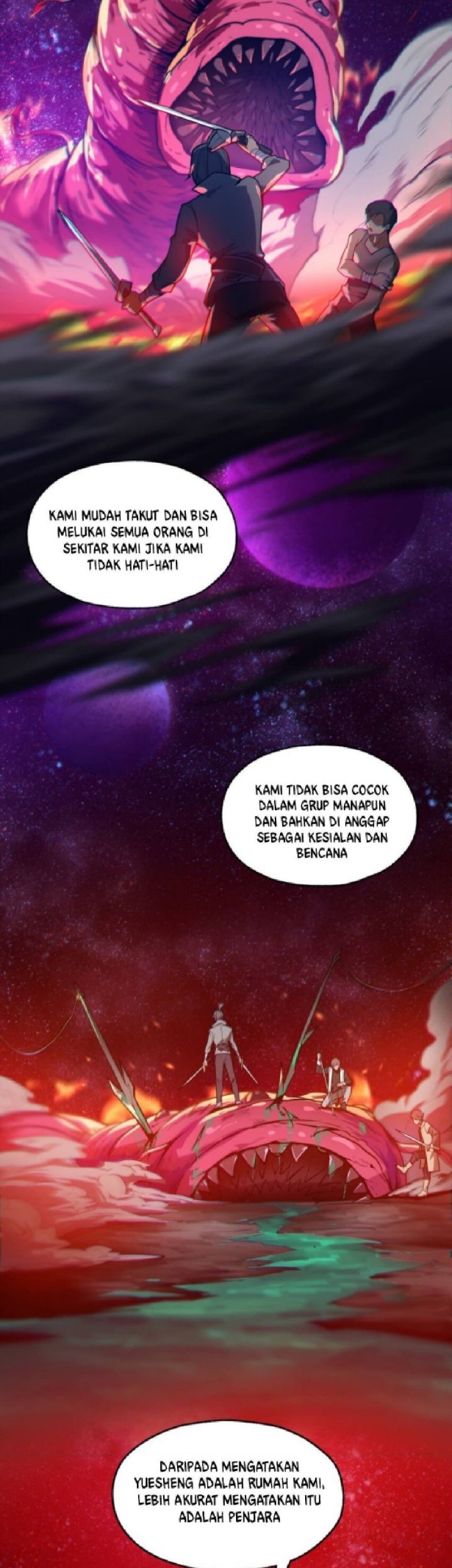 Shen Wei Ren Lei De Wo Que Cheng Wei Guai Yi Zhi Zhu Chapter 05 Gambar 8