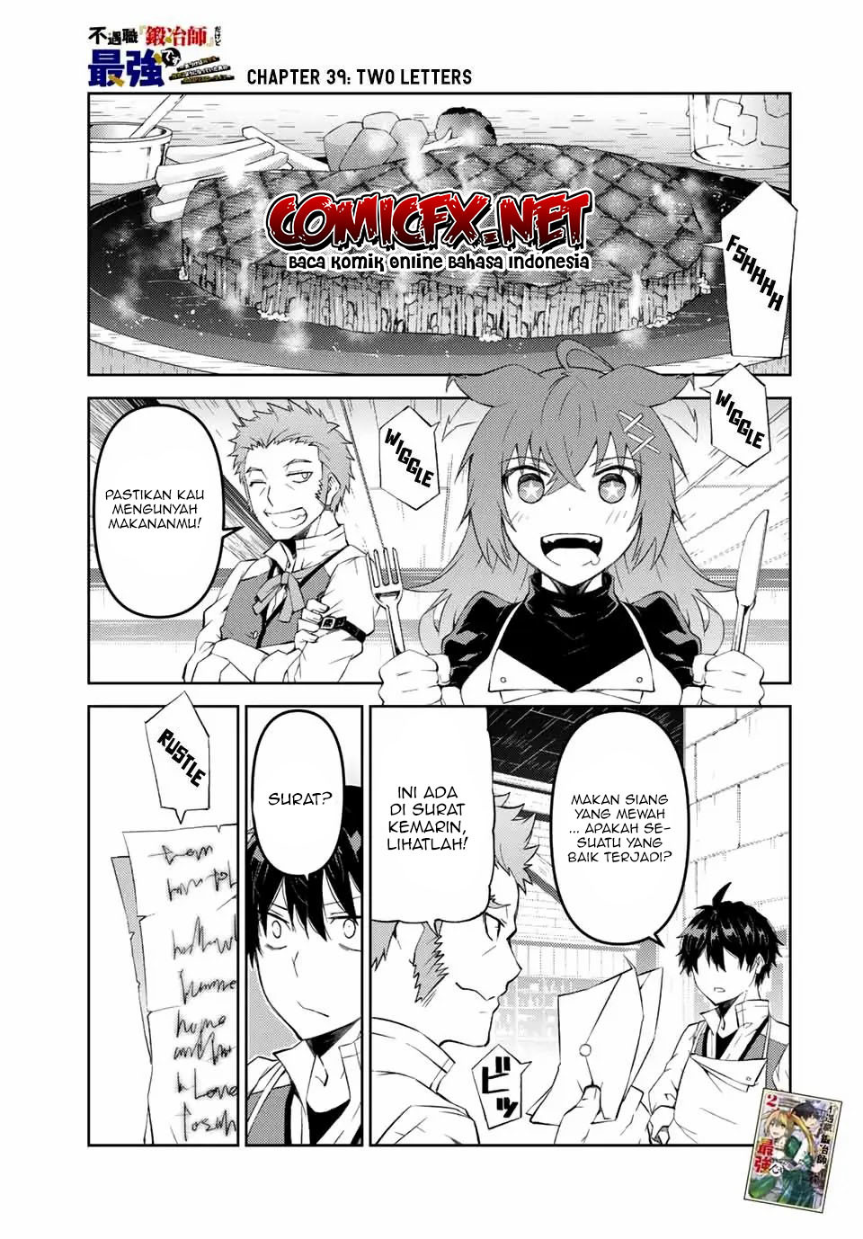 Baca The Weakest Occupation “Blacksmith,” but It’s Actually the Strongest Chapter 39 Gambar 2