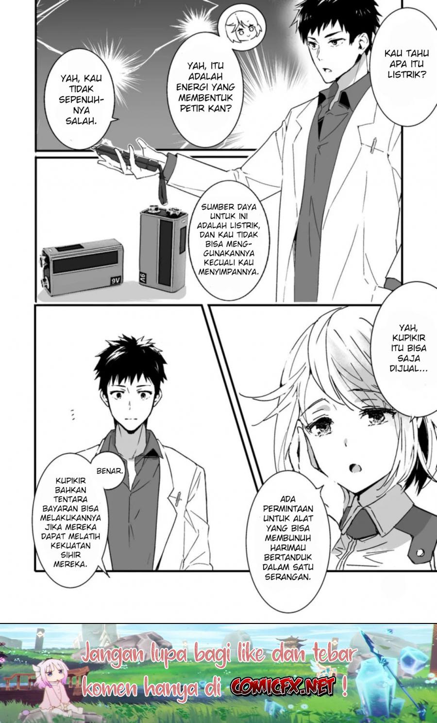 Hakui no Eiyuu Chapter 02.3 Gambar 9