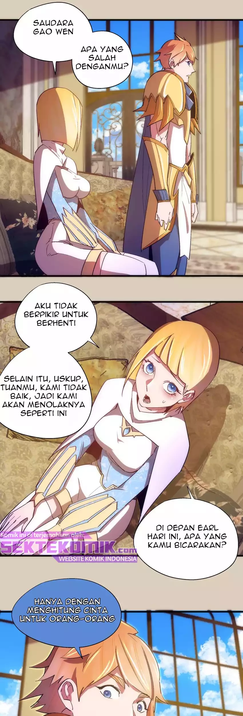I’m Not The Overlord Chapter 124 Gambar 24