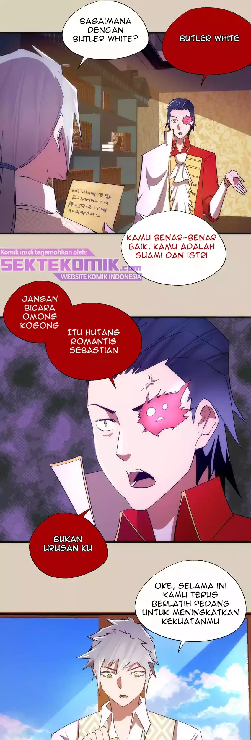 I’m Not The Overlord Chapter 124 Gambar 40