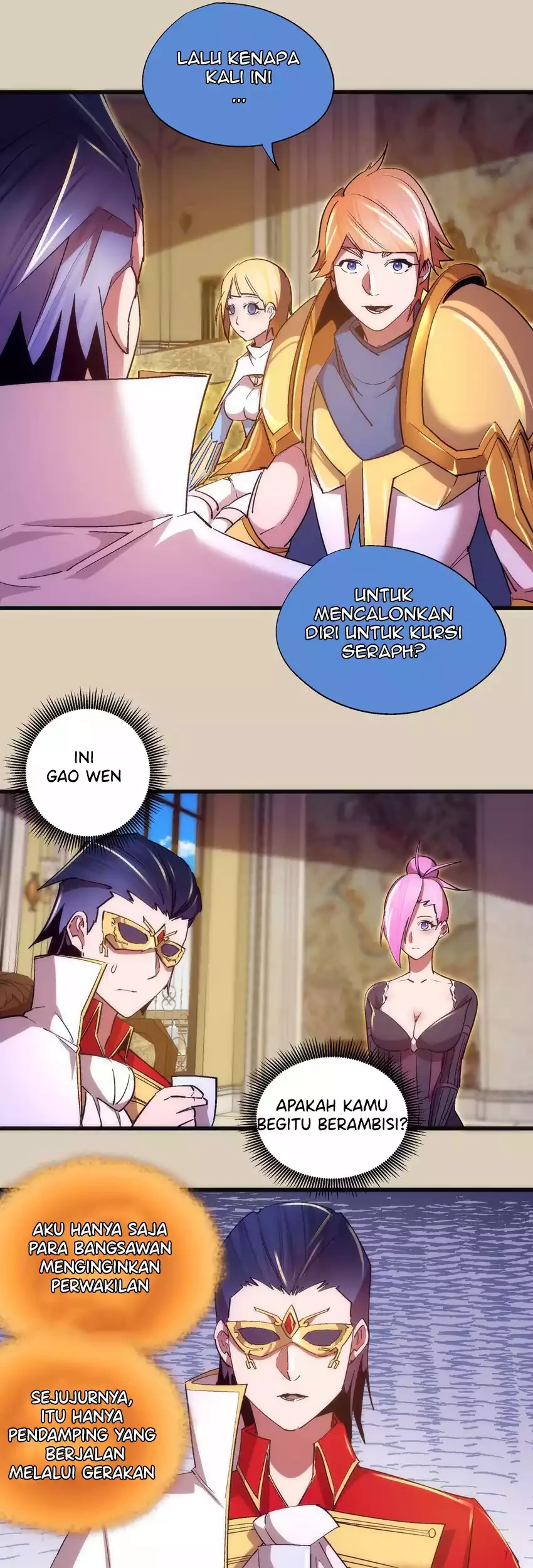 I’m Not The Overlord Chapter 124 Gambar 21