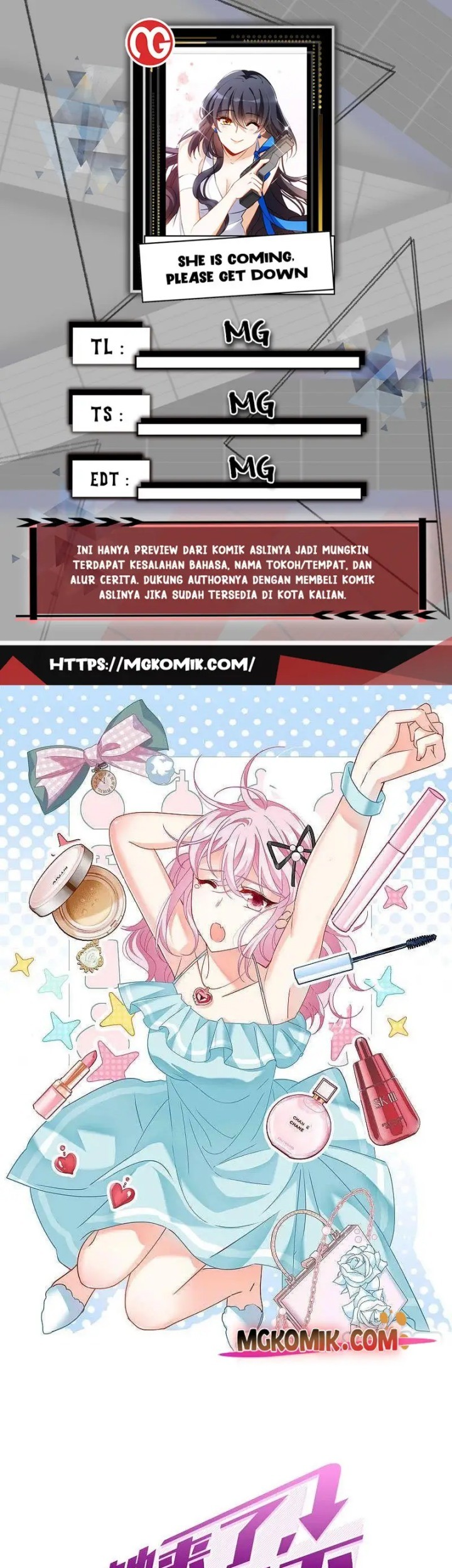 Baca Komik She Is Coming, Please Get Down! Chapter 84.1 Gambar 1