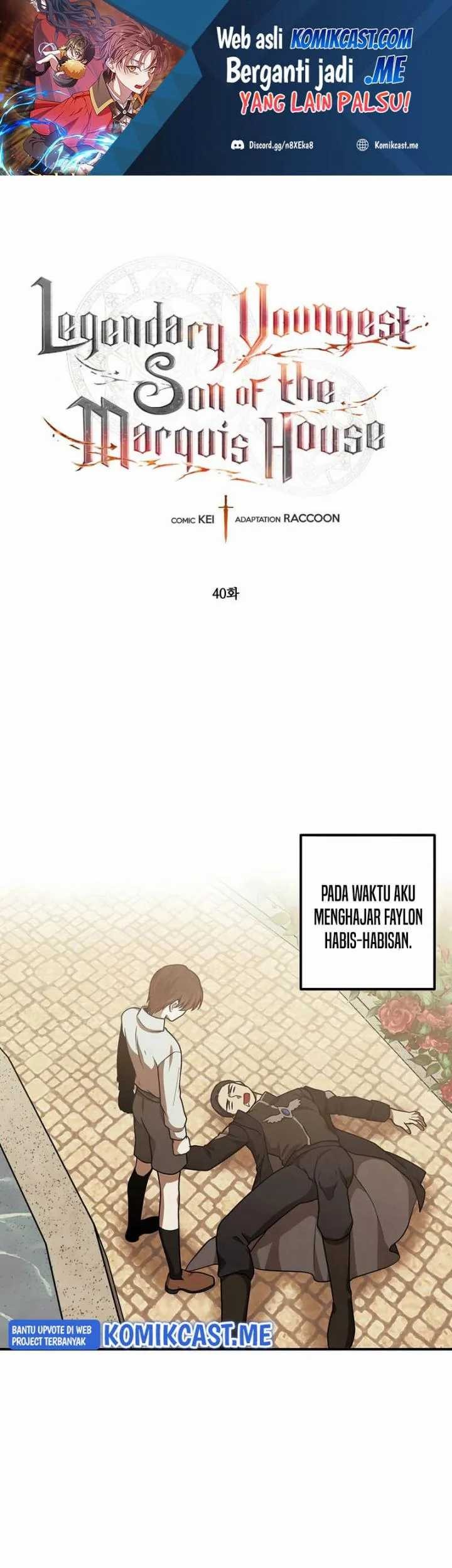 Baca  Legendary Youngest Son of the Marquis House Chapter 40 Gambar 2