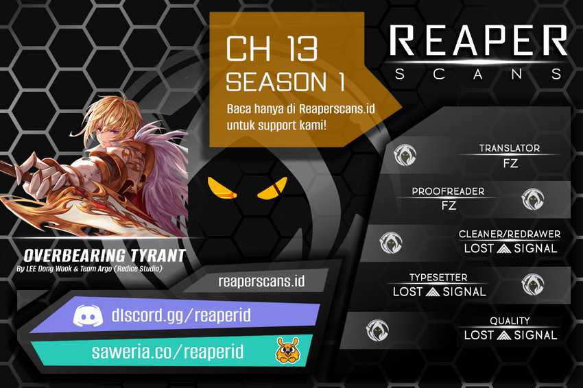 Baca Komik Overbearing Tyrant Chapter 13 Gambar 1