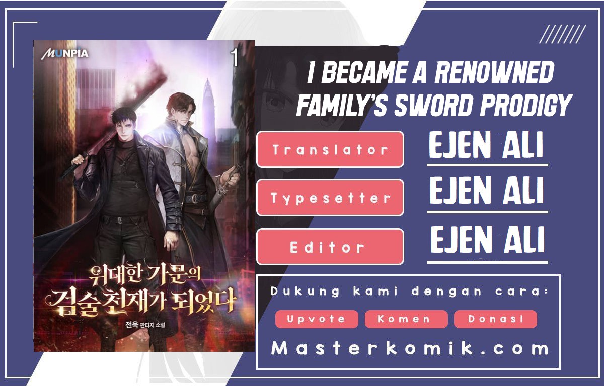 Baca Komik I Became a Renowned Family’s Sword Prodigy Chapter 03 Gambar 1