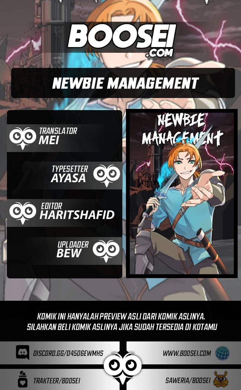 Baca Komik Newbie Management Chapter 04 Gambar 1