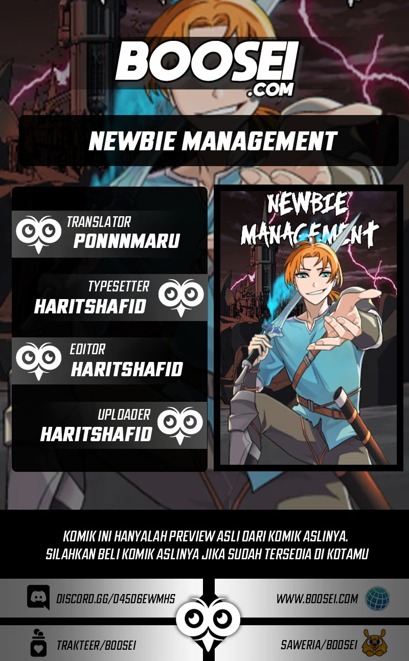 Baca Komik Newbie Management Chapter 01 Gambar 1