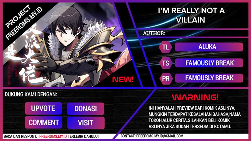 Baca Komik I’m Really Not The Villain Chapter 02 Gambar 1