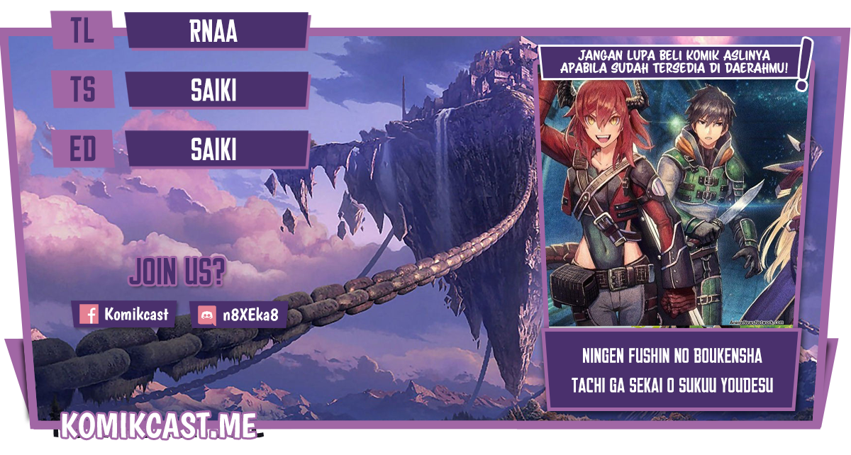 Baca Komik The Adventurers That Don’t Believe In Humanity Will Save The World Chapter 36.2 Gambar 1