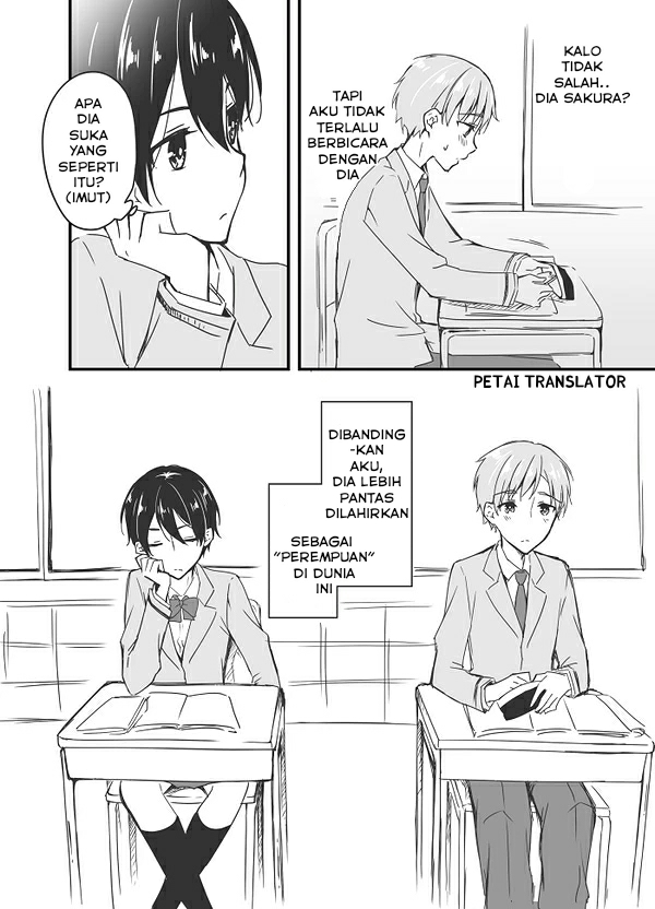 Sakura-chan to Amane-kun Chapter 03 Gambar 9