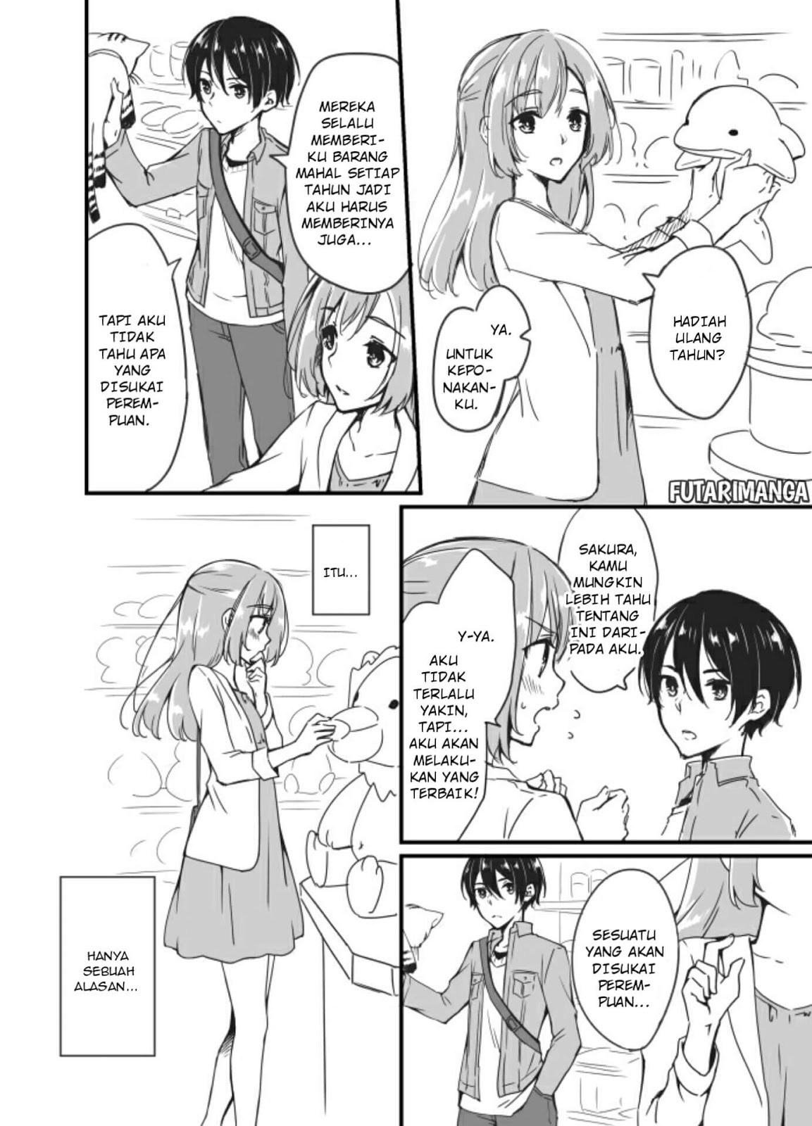 Sakura-chan to Amane-kun Chapter 1 Gambar 6