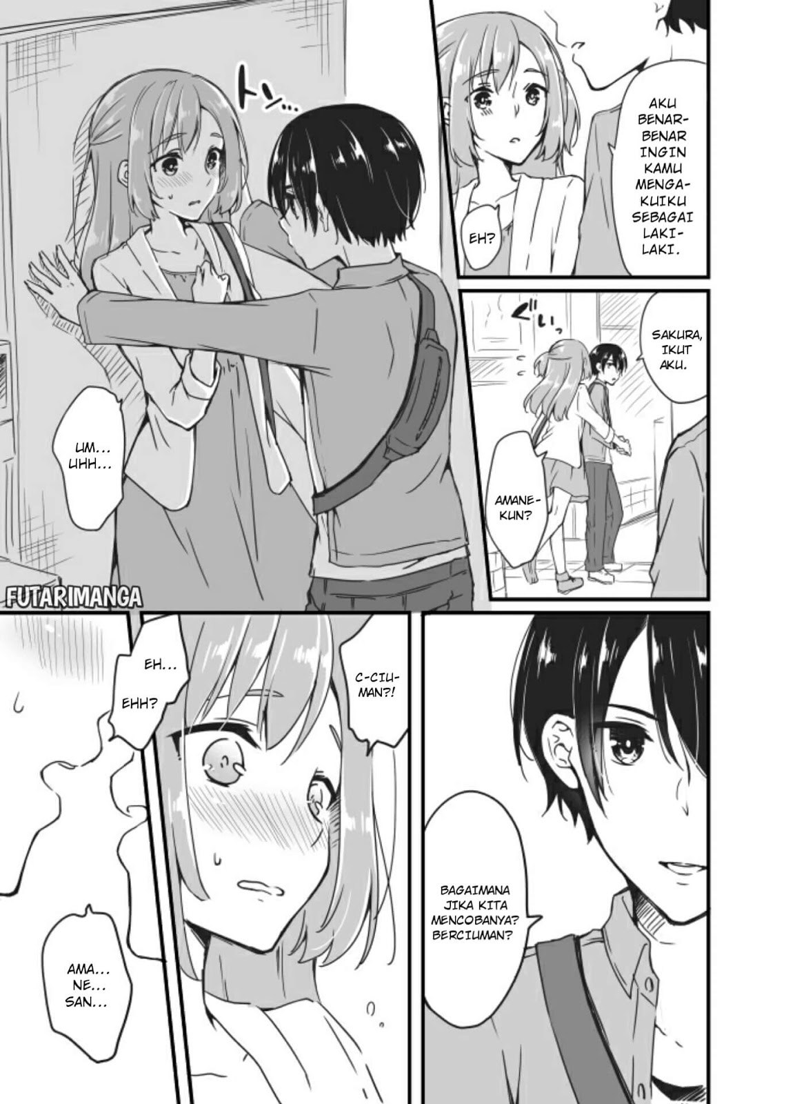 Sakura-chan to Amane-kun Chapter 1 Gambar 9