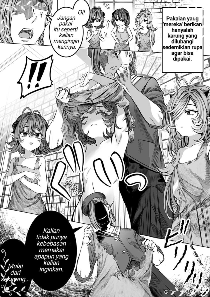 Baca Komik Dorei wo Choukyoushite Harem Tsukuru Chapter 03 Gambar 1