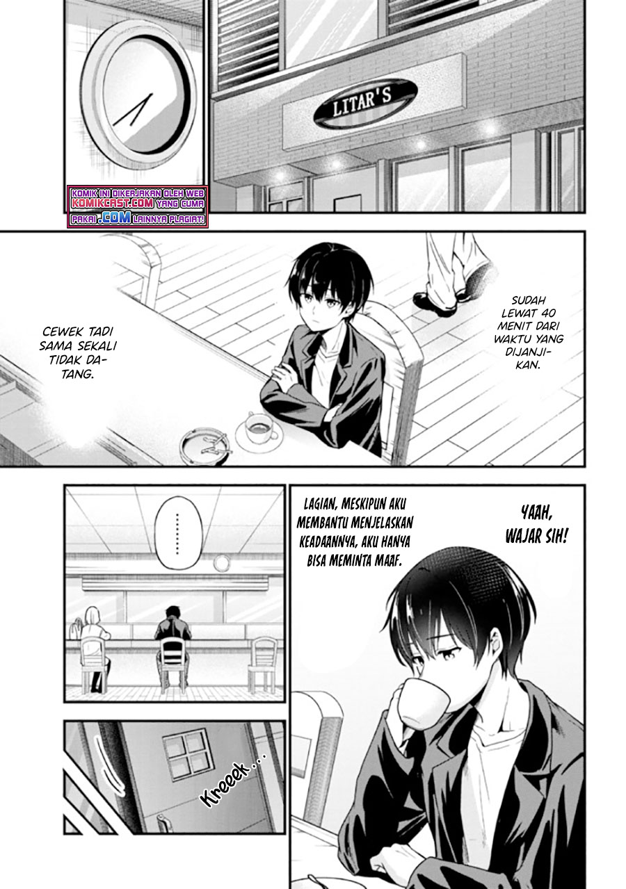 Kanojo ni Uwaki Sareteita Ore ga Koakuma na Kouhai ni Natsukarete Imasu Chapter 01.2 Gambar 6