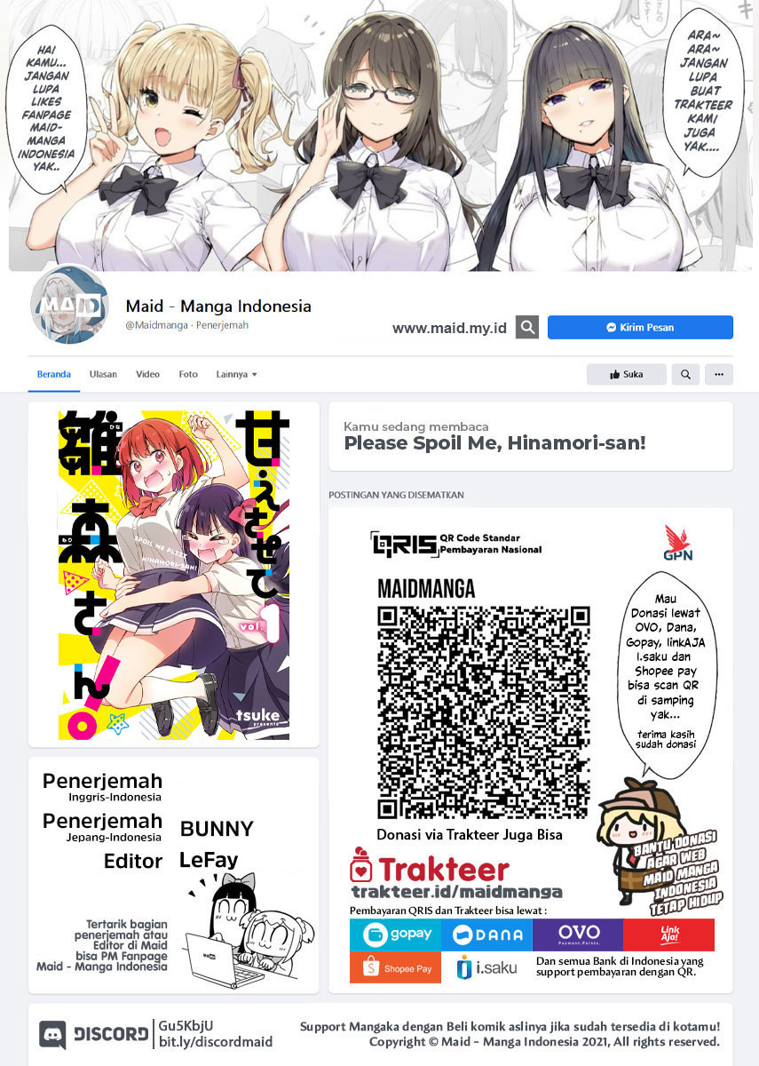 Baca Please Spoil Me, Hinamori-san! Chapter 12 Gambar 2