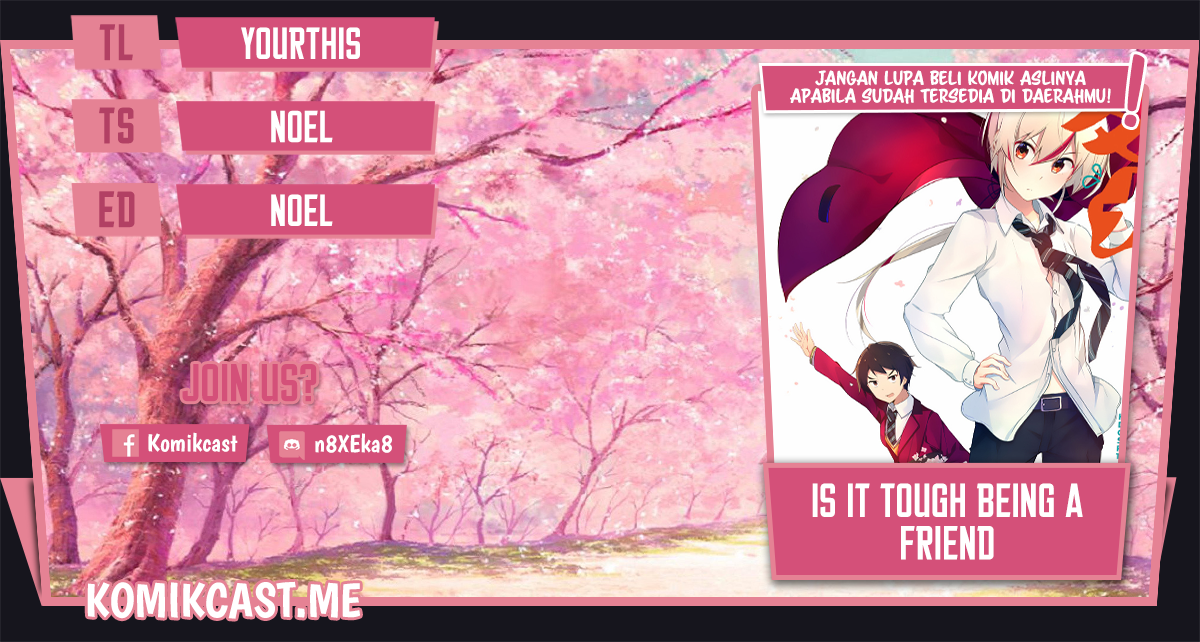 Baca Komik Is it Tough Being a Friend? Chapter 25 Gambar 1
