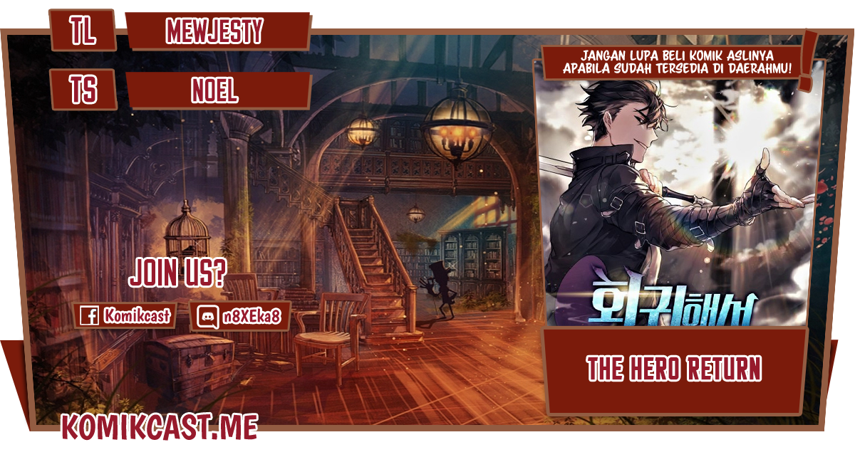 Baca Komik The Hero Returns Chapter 38 Gambar 1