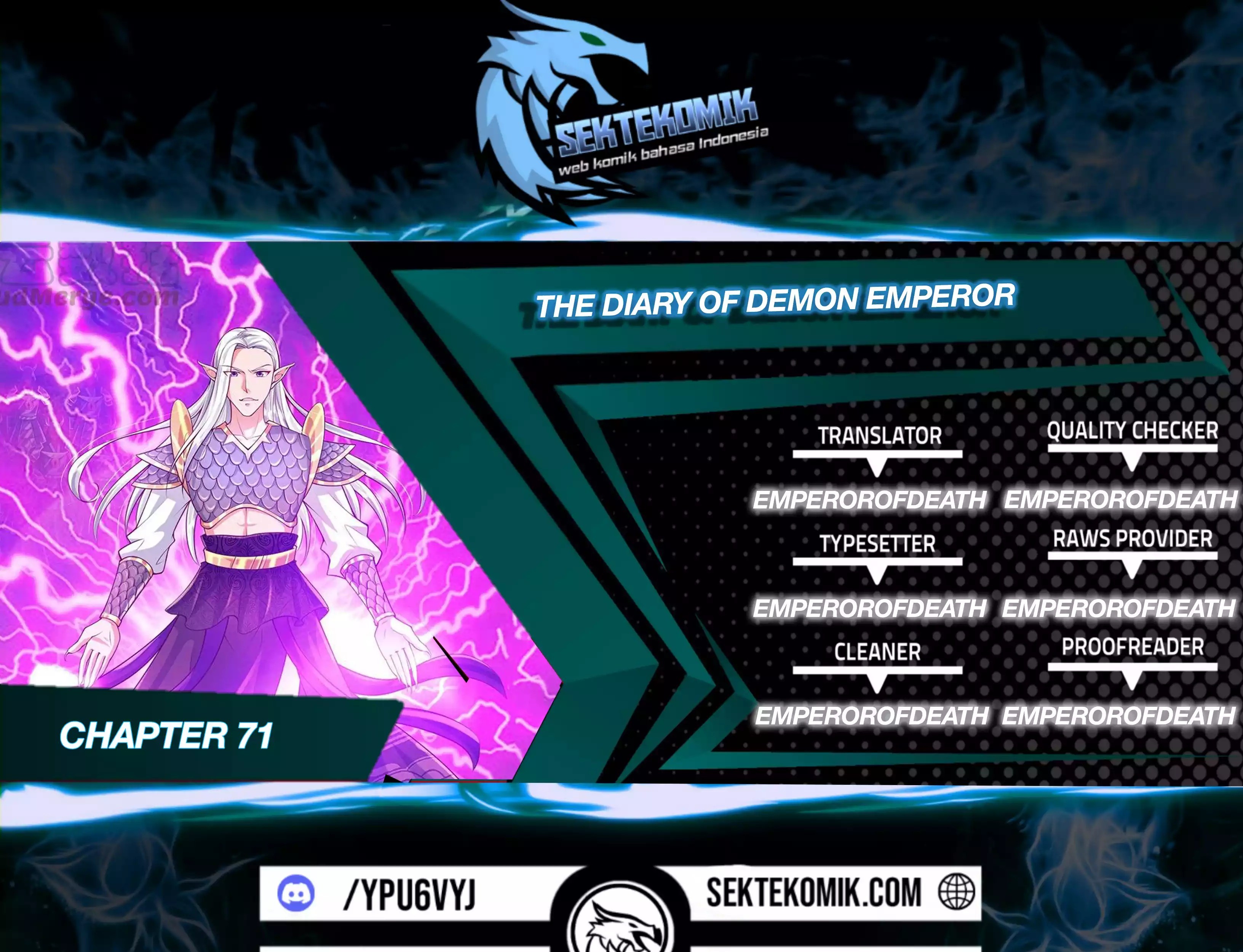 Baca Komik The Diary Of Demon Emperor Chapter 71 Gambar 1