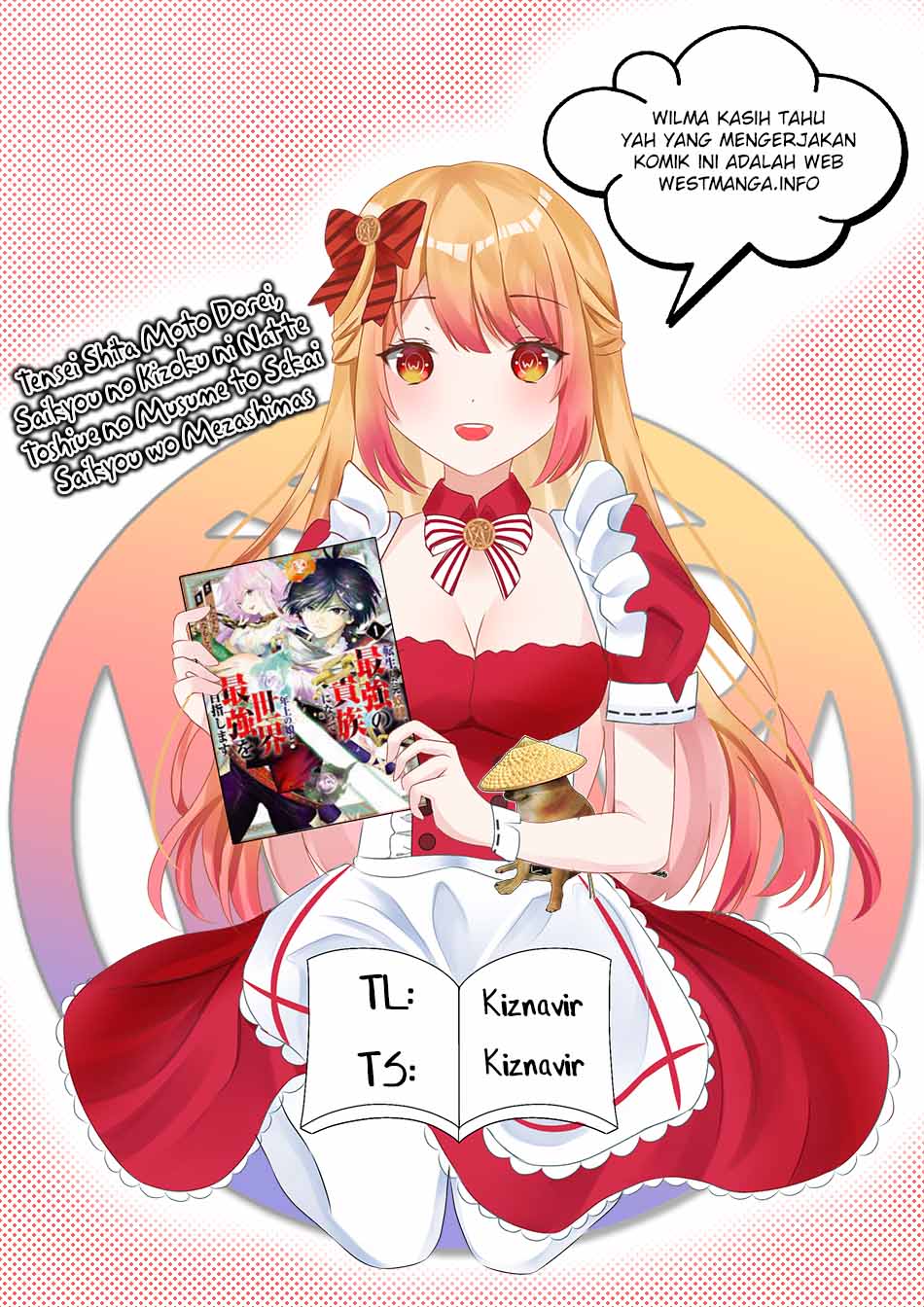 Baca Komik Tensei Shita Moto Dorei, Saikyou no Kizoku ni Natte Toshiue no Musume to Sekai Saikyou wo Mezashimasu Chapter 1 Gambar 1