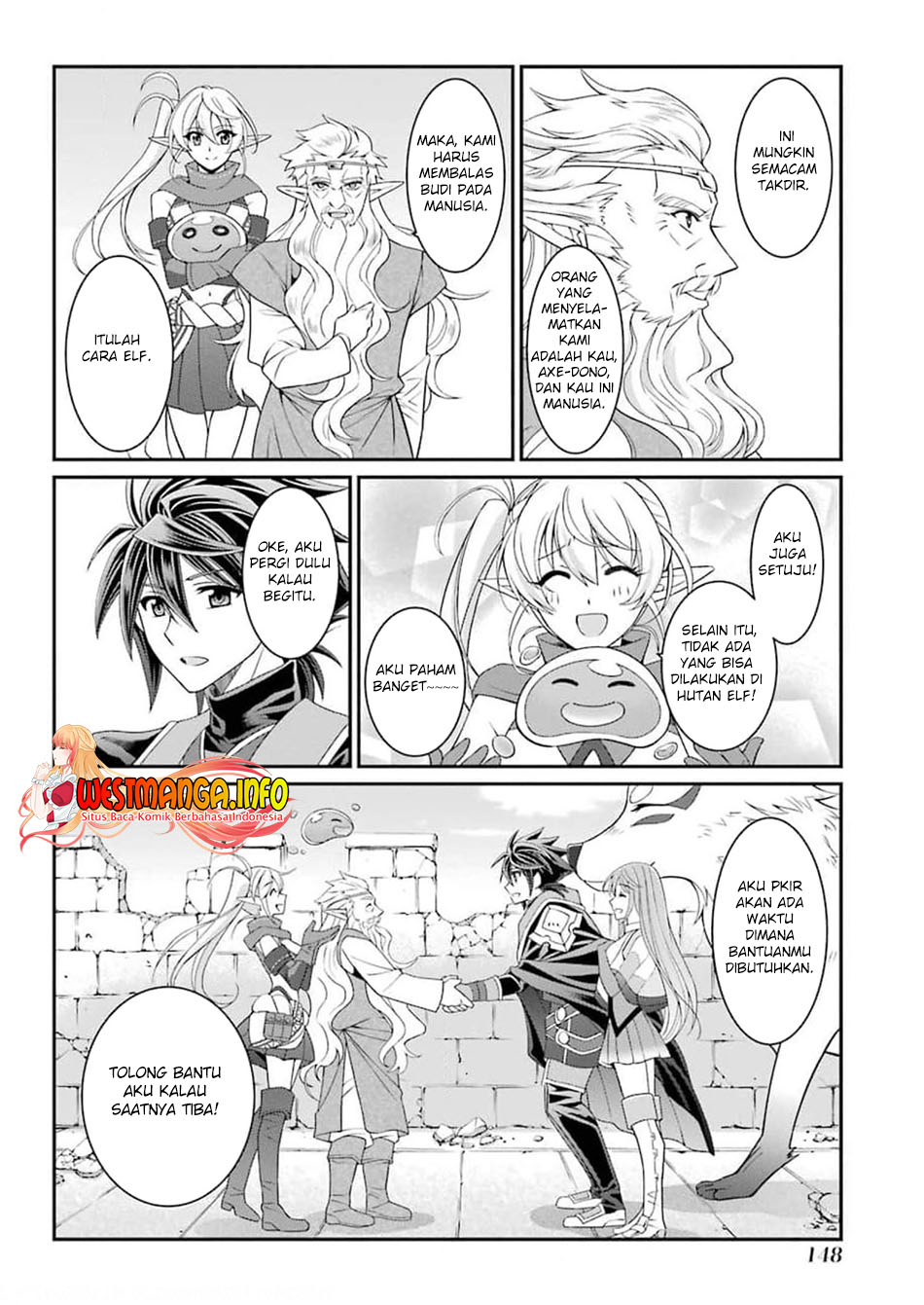 Shikkoku tsukai no saikyo yusha nakama zen’in ni uragira retanode saikyo no mamono Chapter 36 Gambar 21