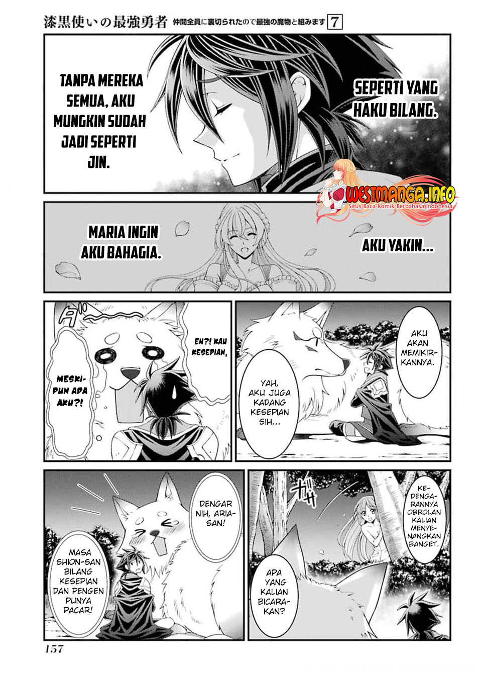 Shikkoku tsukai no saikyo yusha nakama zen’in ni uragira retanode saikyo no mamono Chapter 36 Gambar 31