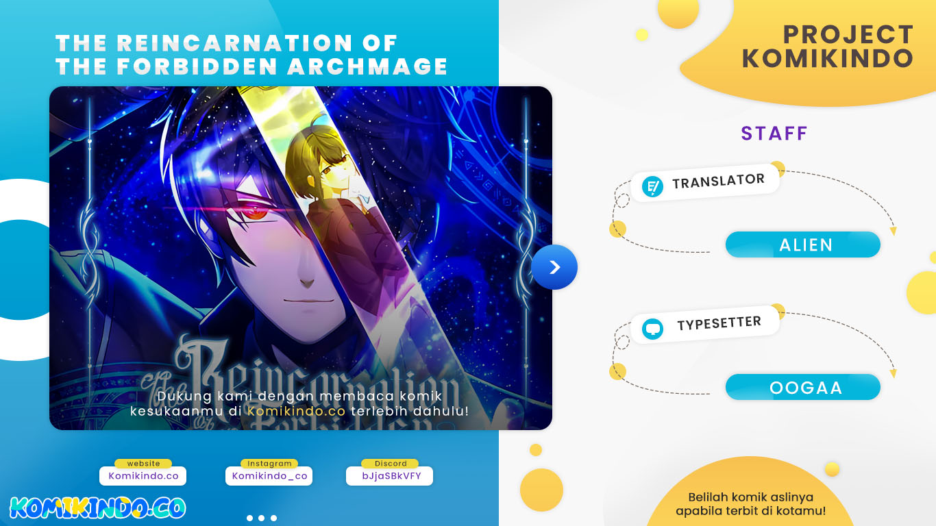 Baca Komik The Reincarnation of the Forbidden Archmage Chapter 10 Gambar 1