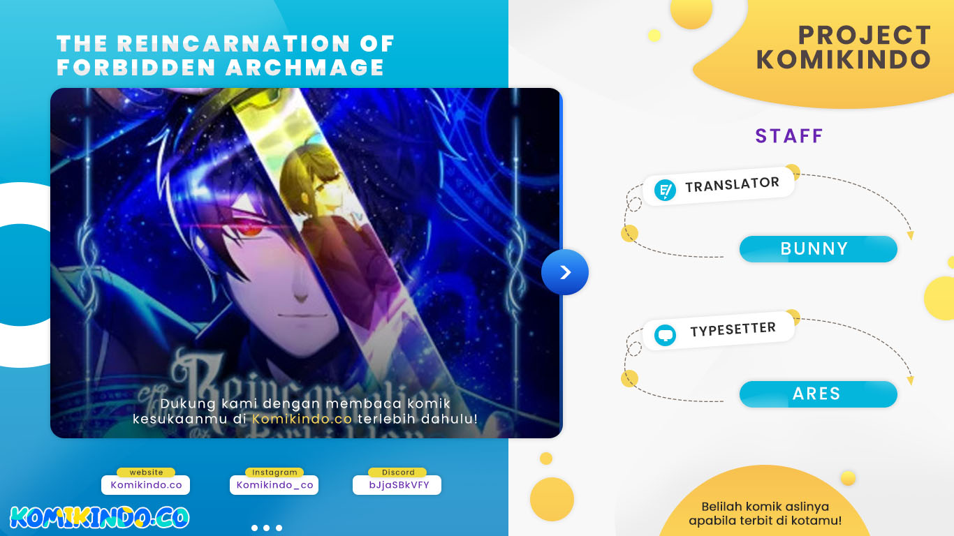 Baca Komik The Reincarnation of the Forbidden Archmage Chapter 04 Gambar 1