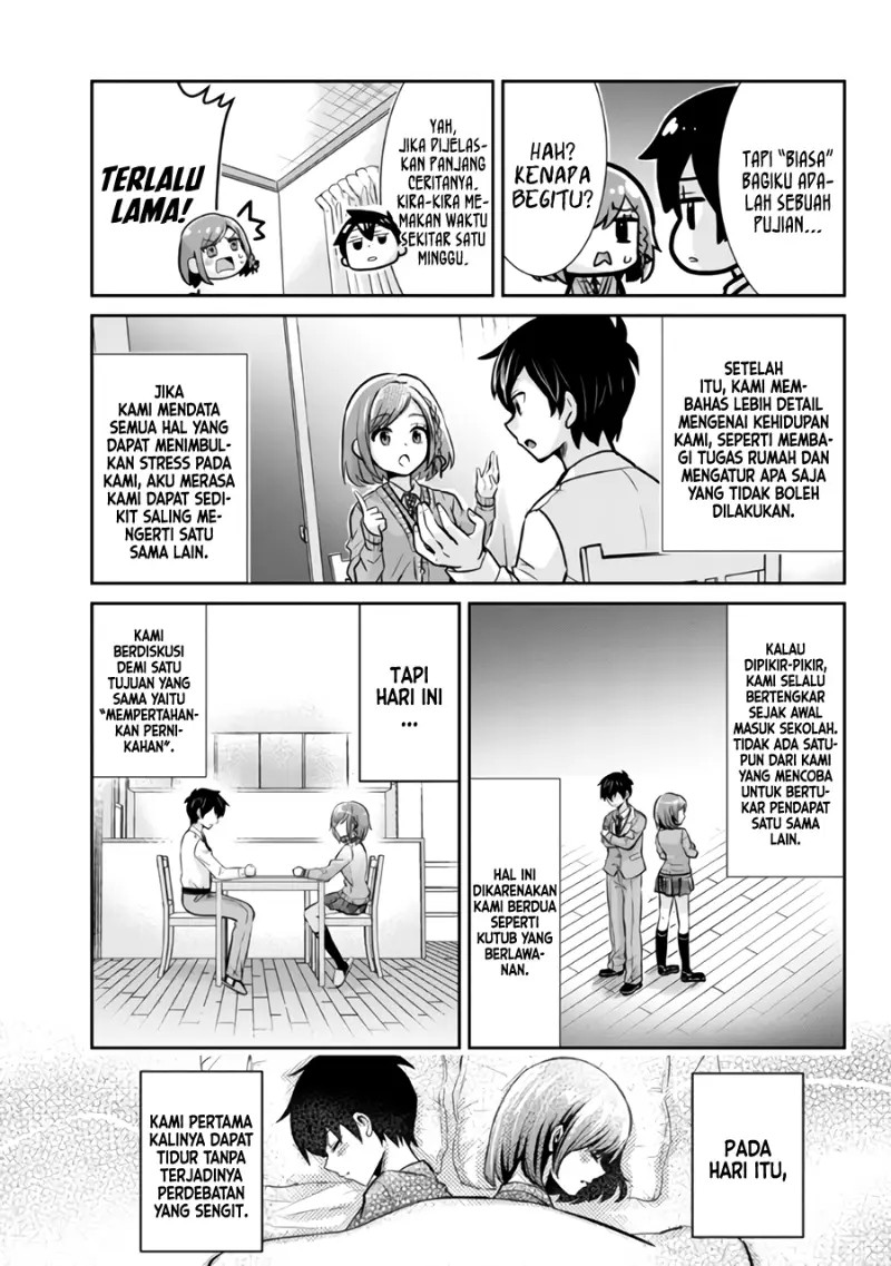 Kurasu no Daikirai na Joshi to Kekkon Suru Koto ni Natta Chapter 06 Gambar 20