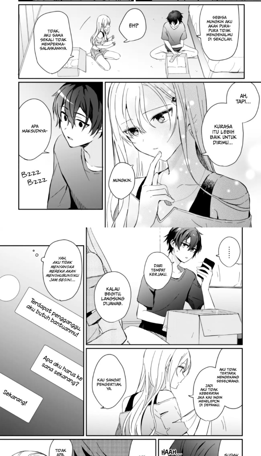 Gimai Seikatsu Chapter 01.2 Gambar 8