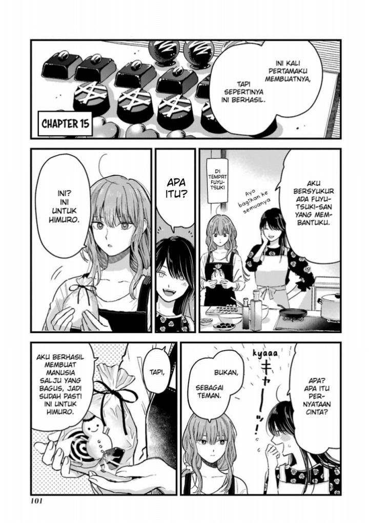 Baca  Koori Zokusei Danshi to Cool na Douryo Joshi Chapter 15 Gambar 2
