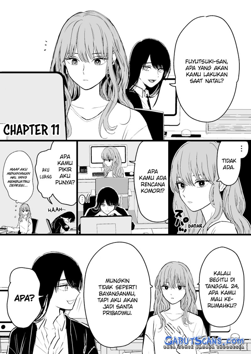 Baca Koori Zokusei Danshi to Cool na Douryo Joshi Chapter 11 Gambar 2