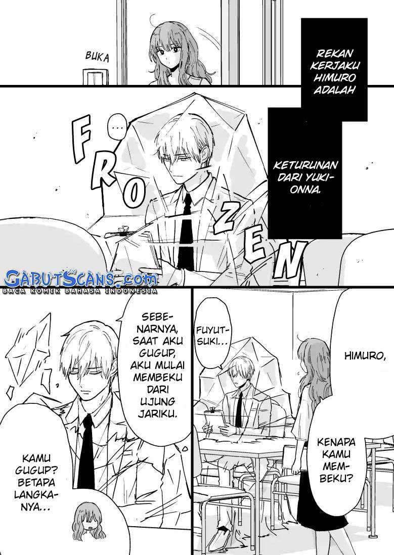 Baca Koori Zokusei Danshi to Cool na Douryo Joshi Chapter 04 Gambar 2