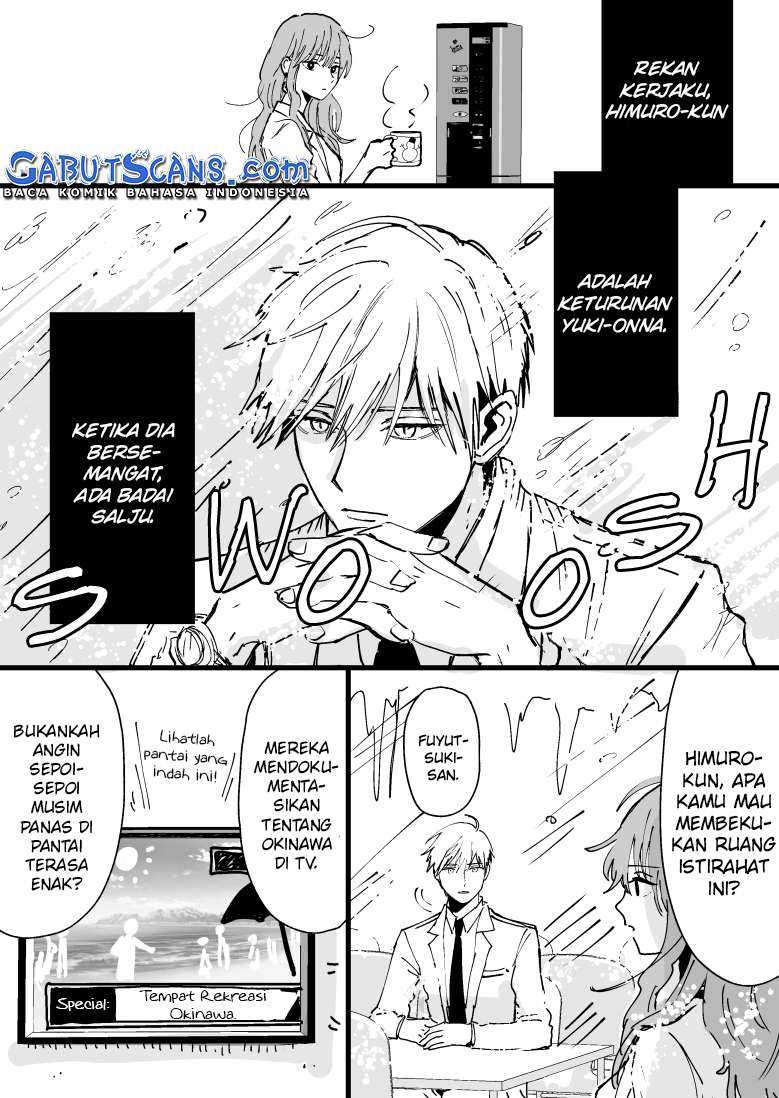 Baca Koori Zokusei Danshi to Cool na Douryo Joshi Chapter 03 Gambar 2