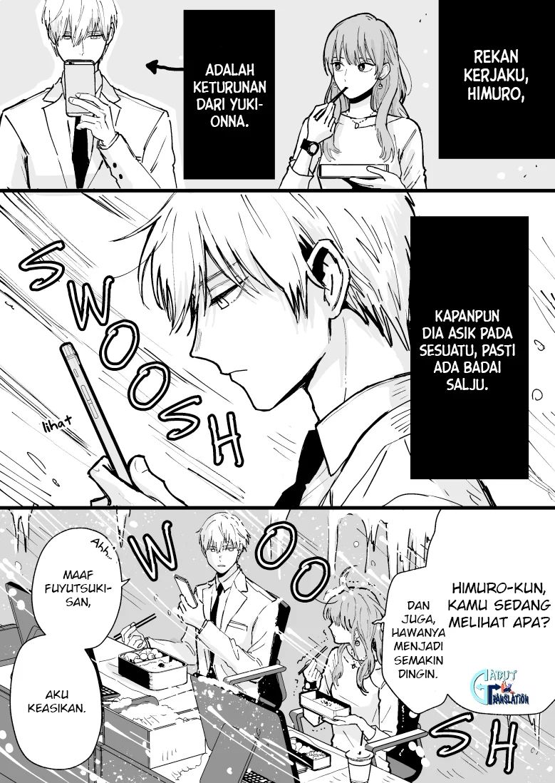 Baca Koori Zokusei Danshi to Cool na Douryo Joshi Chapter 02 Gambar 2