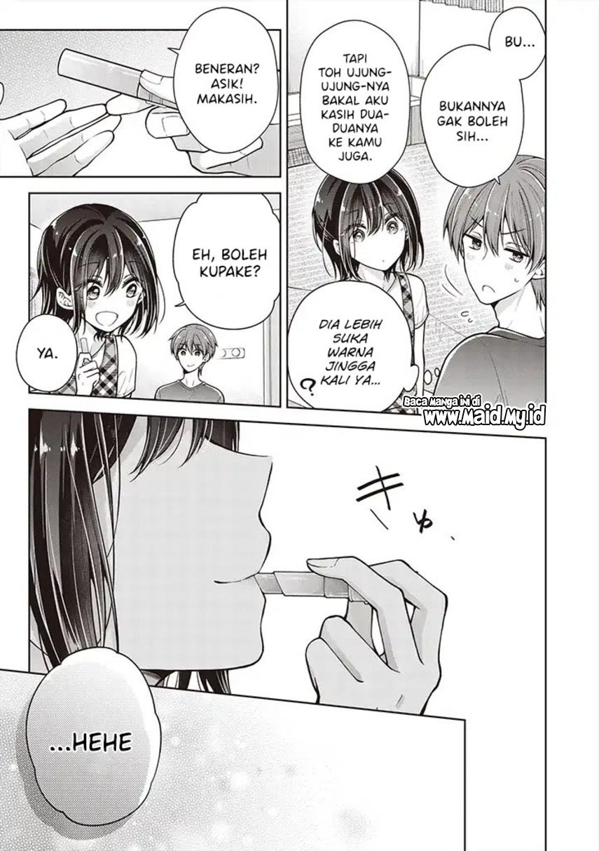 Osananajimi wo Onnanoko ni Shiteshimatta Hanashi Chapter 58.5 Gambar 5
