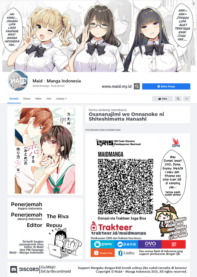 Baca Osananajimi wo Onnanoko ni Shiteshimatta Hanashi Chapter 39 Gambar 2
